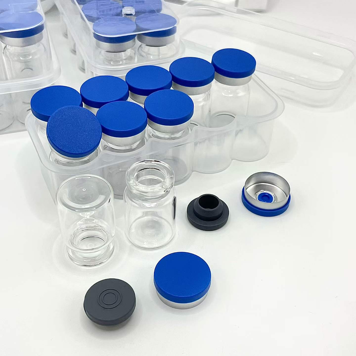 Sterilized vials