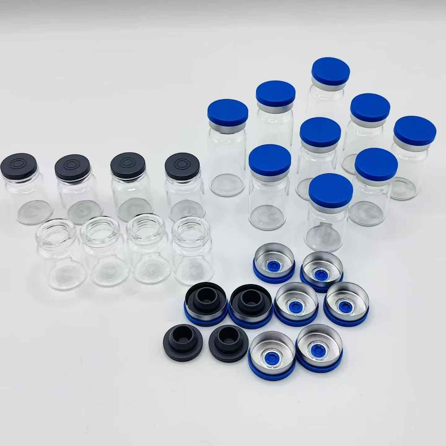 Sterilized vials